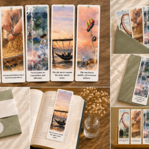 Everyday Moments | Watercolor Bookmark Collection