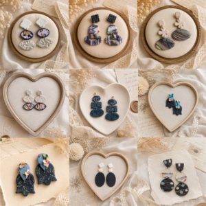Blue Sonata | Abstract Collection Earrings