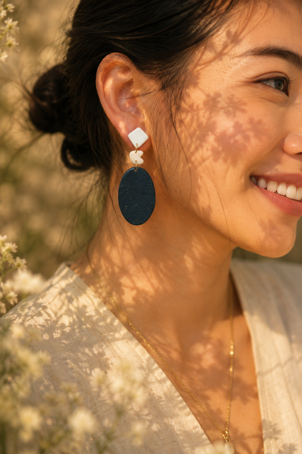 Blue Sonata | Abstract Collection Earrings - Image 9