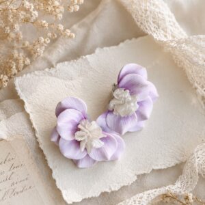 Lilac Whisper | Mahinhin Mini Collection Earrings