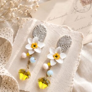 Sunbeam Daffodil | Island Bloom Collection Earrings
