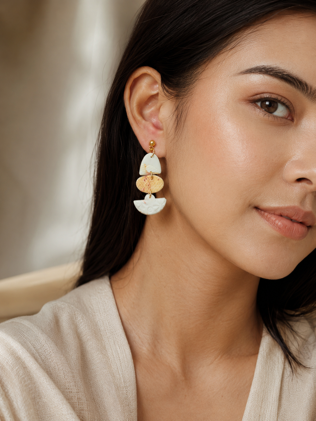 Desert Bloom | Abstract Collection Earrings - Image 10