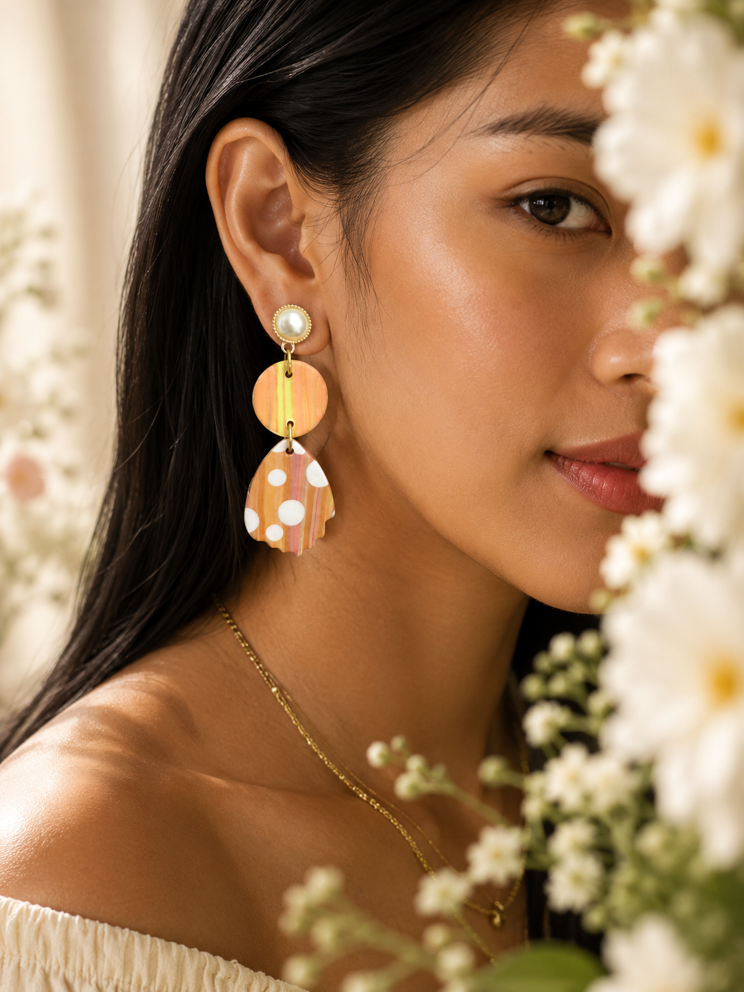 Desert Bloom | Abstract Collection Earrings - Image 7