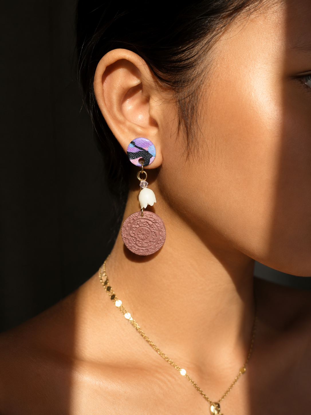 Desert Bloom | Abstract Collection Earrings - Image 6