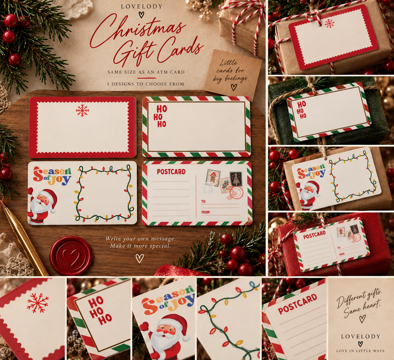 Holiday Notes | Christmas Gift Tags