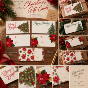 Merry & Bright | Christmas Gift Tags